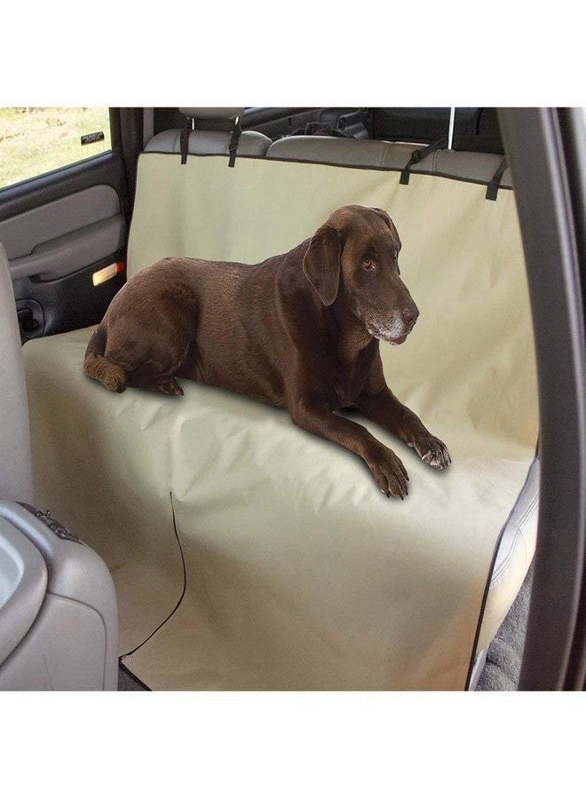Flipco Dog Car Seat Cover, Portable Durable Ripstop Waterproof Scratch Proof Non-Slip Desert Sand Pet Car Seat Covers for Pet, Pet Seat Cover Hammock Suitable for Cars and SUVs (Multi-Colored) - Image 1